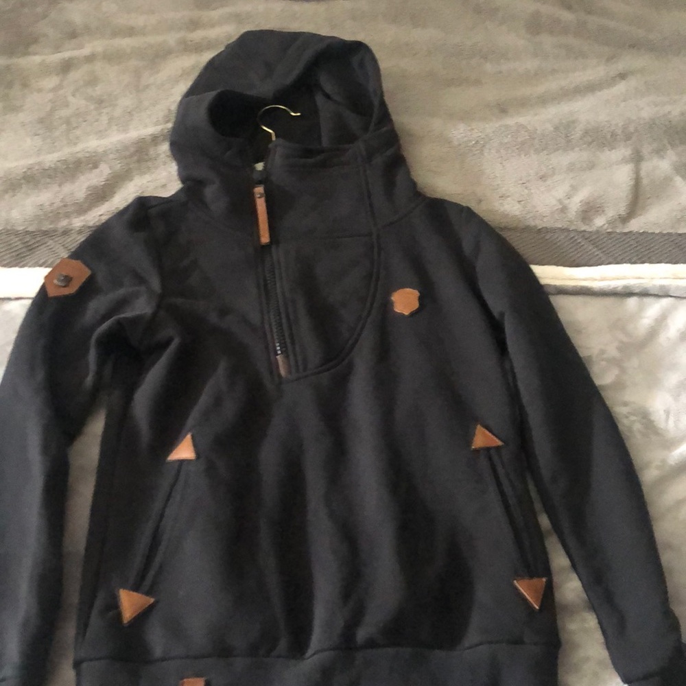 Brand new with tags Naketano half zip hoodie
